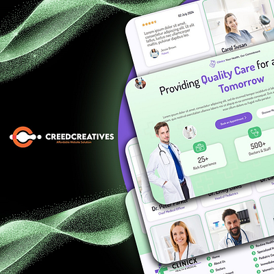 Empowering Healthcare: Modern Website Design agencycreatives elementor uiux userexperience web webdesign website