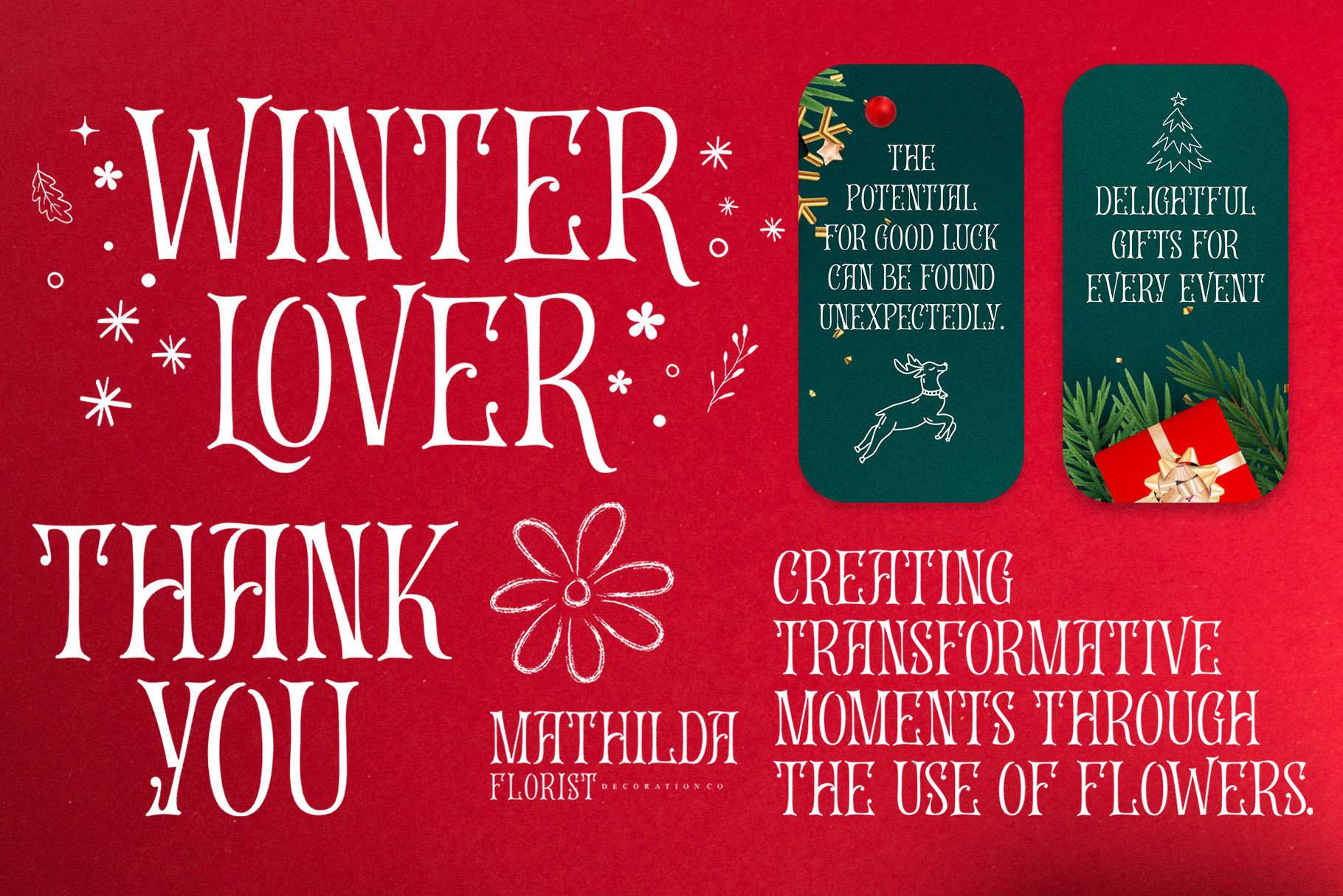Winter Lover - Magical Serif Font branding christmas cursive design easter fancy fonts groovy retro serif thanksgiving typography versatile
