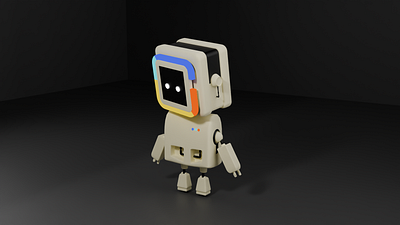 Robot Model 3d 3d model blender design model modelling render robot model uv