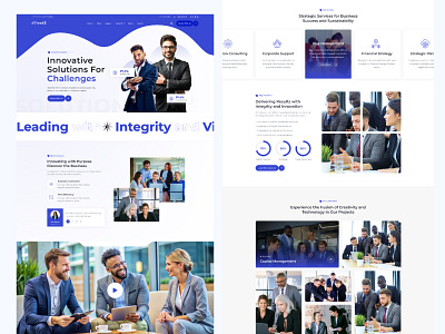 Marketing Agency website agency branding business business coach business groth coach consulting design dribble figma increase marketing portfolio seo template ui ux