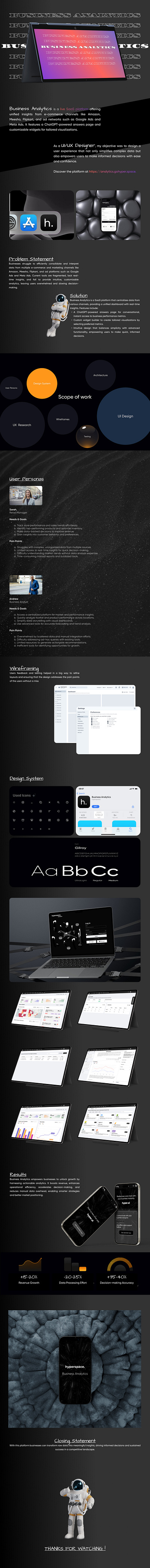 SaaS CASE STUDY : BUSINESS ANALYTICS 3d animation branding design graphic design illustration logo motion graphics ui vector