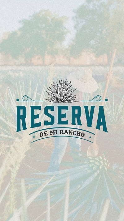 Reserva de Mi Rancho Tequila brand designer branding graphic designer logo logo animation logo designer logo ideas logo maker logo motion logos tequila tequila branding tequila logo