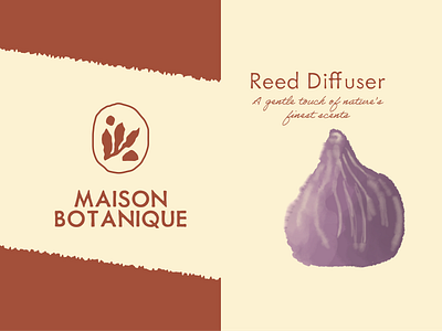 MAISON BOTANIQUE brand identity brand identity design branding design graphic design home fragrances logo logo design