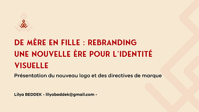 DE MÈRE EN FILLE: Rebranding Visual Identity adobe illustrator branding figma graphic design logo logo design rebranding visual identity