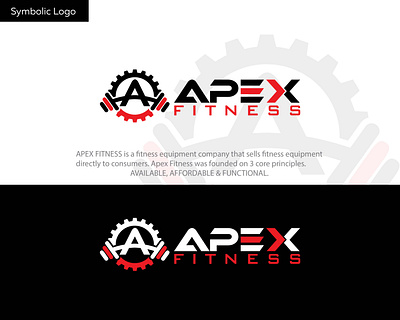 APEX FITNESS Logo Design Project branding design graphic design logo logo design logo designer logo maker typography vector