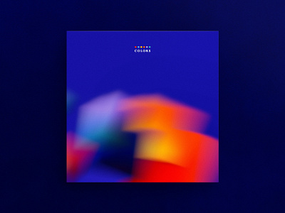 Colors ⬩ Album Cover abstract album cover blurred gradient blurry colors cover art gradient hermtheyounger illustration