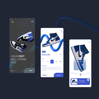 Sneakers Ecommerce Mobile app design appdesign ecommerce hirefreelancer hireme mobileapp productdesign productdesigner ui uiux