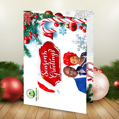 Season's Greetings Card branding graphic design