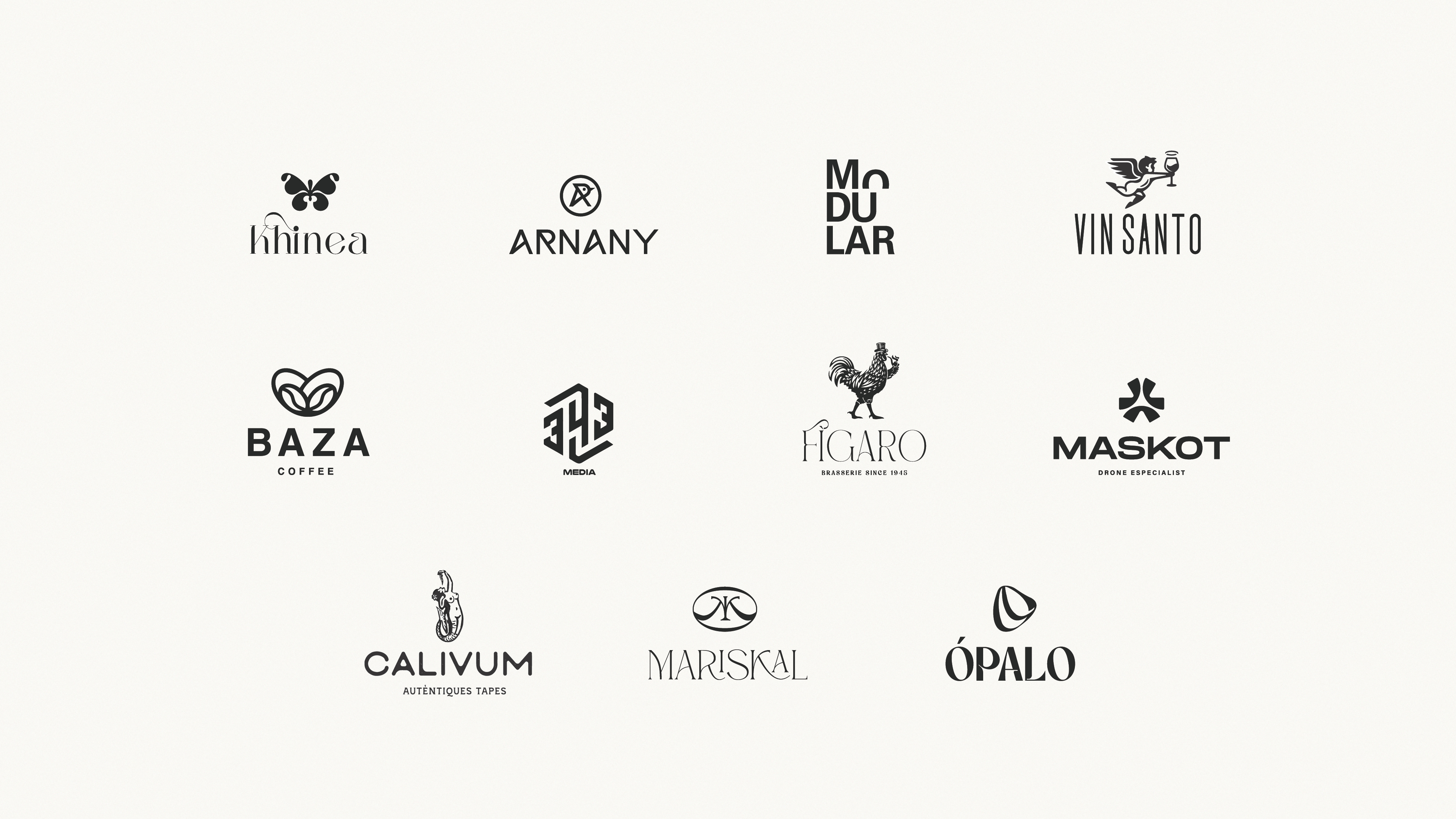 Best logos of 2024 / By Azul Vazquez branding graphic design logo