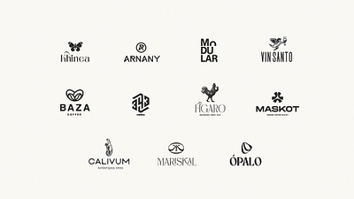 Best logos of 2024 / By Azul Vazquez branding graphic design logo