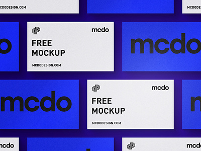 Free PSD Two-sided business card mockup businesscard businesscardmockup mockup