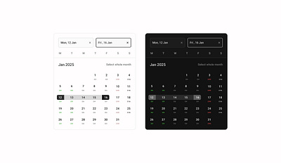 Practice - Date Pickers brand identity branding ui ui design ux