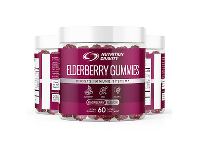 Elderberry Gummies elderberry gummies gummies gummies label gummies label design label design product packaging