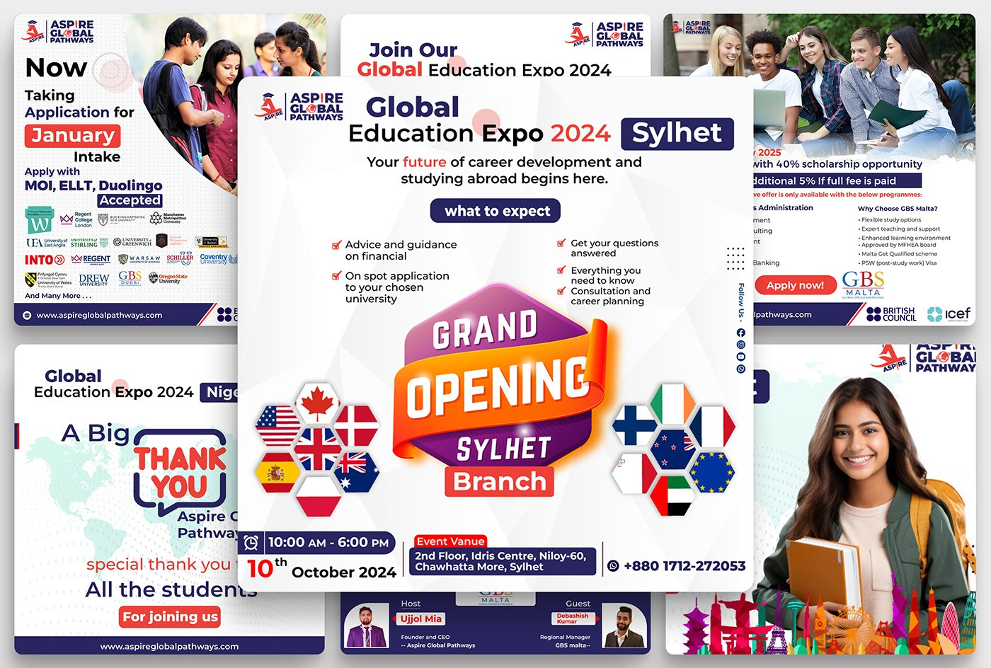 Creative Social Media Banner Designs animation branding design graphic design illustration motion graphics social media post design