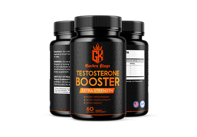 Testosterone Booster male enhancement male supplement product packaging supplement supplement label design testosterone testosterone booster testosterone supplements