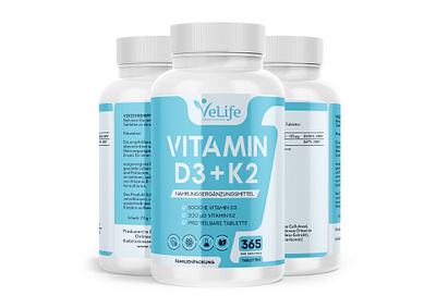 Vitamin D3+K2 bottle label design health and wellness product packaging supplement supplement label design vitamin d3 vitamin k2 vitamin supplement