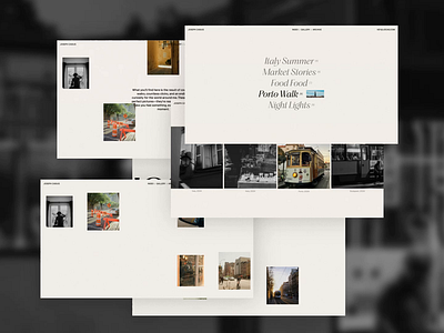 Photographer portfolio website design portfolio website portfolio website design ui ux uxui web design web designer webdesign webdesigner website design