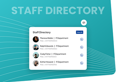 Staff Directory Web Part branding data management directory microsoft ui