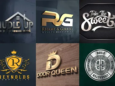 Luxurious 3D Logo Design Services 3d 3d logo 3d logo design brand identity design branding design elegant logo elegant logo design graphic design illustration logo logo creator logo design logo designer logo maker minimalistic logo design monogram logo typography vector wordmark logo design