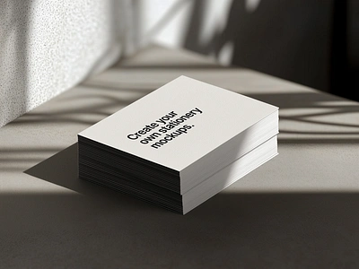 7/30 - 30 Days Ai Design Challenge ai branding business card identity midjourney mockup stationery