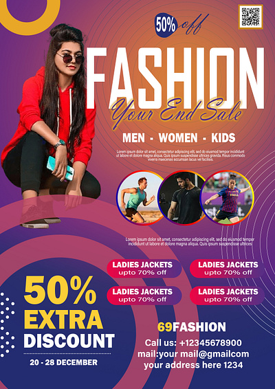 Fashion Your End Sale design flyer design graphic design product design social media post