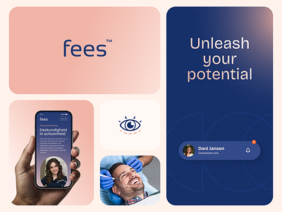 Fees™ beauty botox brand branding clean clinic design graphic design identity logo mark simple typography ui ux website word