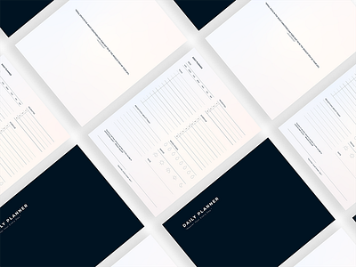 DAILY PLANNER DESIGN | 2025 adobe illustrator artwork branding daily planner design graphic design graphic designer minimal template арт