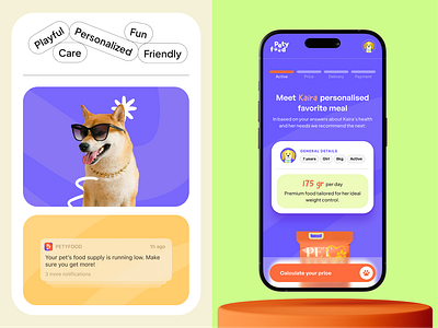 Pet app app branding design exploration interface design pet ui ui design ux ux ui