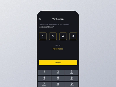 OTP Verification Mobile App Ui app design mobile otp otp verification otp verification dashboard otp verification design otp verification details otp verification experience otp verification interface otp verification mobile otp verification option otp verification page otp verification screen otp verification setting otp verification ui otp verification view otp verification widget screen ui