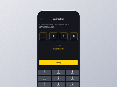 OTP Verification Mobile App Ui app design mobile otp otp verification otp verification dashboard otp verification design otp verification details otp verification experience otp verification interface otp verification mobile otp verification option otp verification page otp verification screen otp verification setting otp verification ui otp verification view otp verification widget screen ui