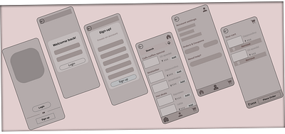 Minimalist Mockup app design app interface app mockup design grey minimalist app design minimalist app mockup minimalist design mockup simple app mockup simple design ui ui design