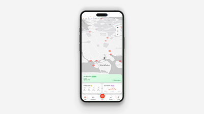 Running App Concept cleanui creativeprocess datavisualization day2 designchallenge environmentaldesign fitnessapp mappingdesign mobileappdesign runningapp uidesign uxdesign