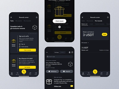 Reward Mobile App Ui app design mobile reward reward app reward dashboard reward design reward details reward experience reward interface reward mobile reward option reward page reward screen reward setting reward ui reward view reward widget screen ui