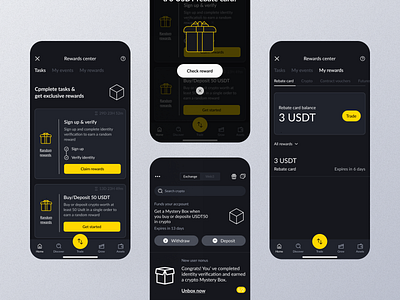 Reward Mobile App Ui app design mobile reward reward app reward dashboard reward design reward details reward experience reward interface reward mobile reward option reward page reward screen reward setting reward ui reward view reward widget screen ui