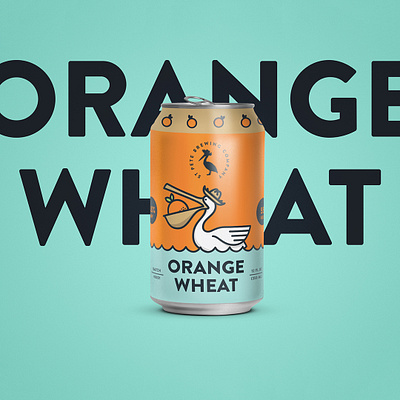 St. Pete Brewing Co. beach beer brand brand assets branding brewery design florida graphic design illustration logo orange pelican vector