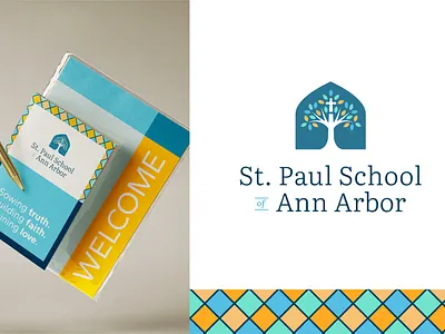 St. Paul School of Ann Arbor | Logo Design branding design graphic design logo school