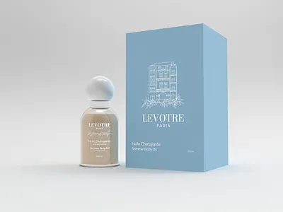 LEVOTRE 3D PRODUCT/ PACKAGING 3d arabic branding cosmetics design designer graphic design illustration label logo packaging product design product designer rendering