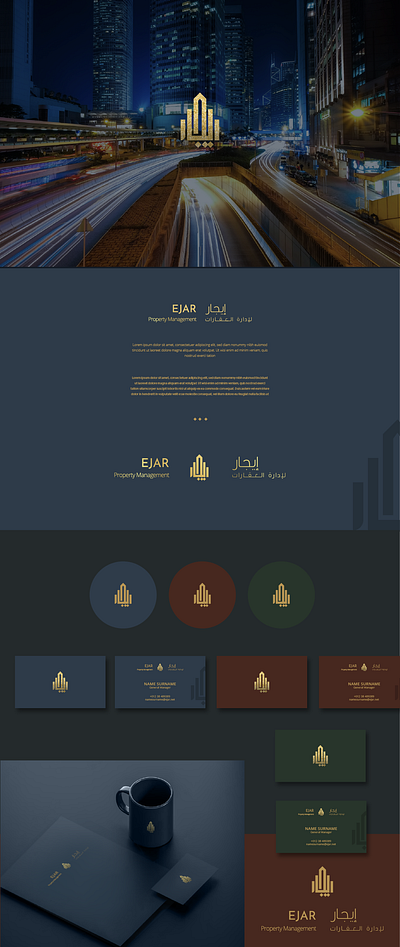 Real Estate Branding arabic logo brand guidelines brand identity branding design designer graphic design jordan logo real estate saudi arabia