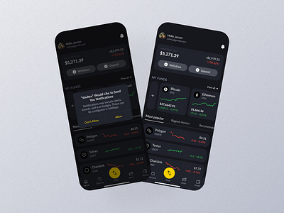 Wallet Mobile App Ui app design mobile screen ui wallet wallet app wallet dashboard wallet design wallet details wallet experience wallet interface wallet mobile wallet option wallet page wallet screen wallet setting wallet ui wallet view wallet widget