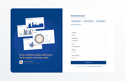 Create account page app app design create account design form form design form elements interface ui ui design