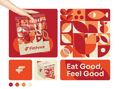 Branding & Packaging for Food Service - Fitthree branding fitness fitness branding food food branding food delivery graphic design label design logo logodesigner packaging wellness wellness design wellness packaging