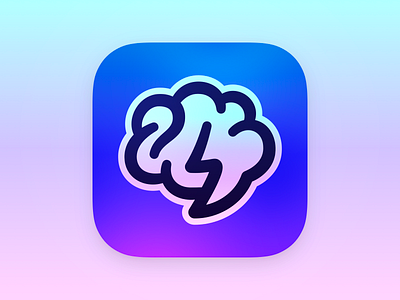 Brainstorm/AI app icon app icon design icon design ios app icon