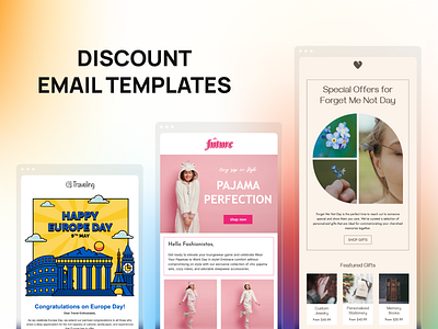 Discount Email Templates design discount e email email builder email campaign email design email marketing email newsletter email templates landing page marketing newsletter stripo email web design