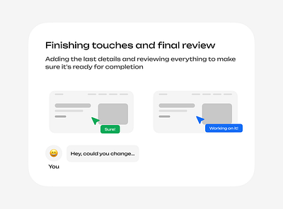 Final Review Card UI card card process clean clean illustration design illustration illustration design minimalist minimalist illustration modern simple simple illustration typography ui