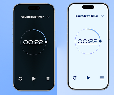 Countdown Timer- app app design branding countdown countdowntimer dailyui design timer typography ui ux