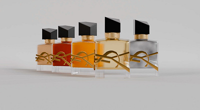 YSL Libre collection 3d animation