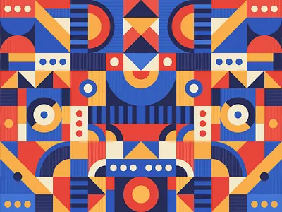 Geometric graphic exploration colourful graphic illustration pattern patterndesign visualart visualdesign