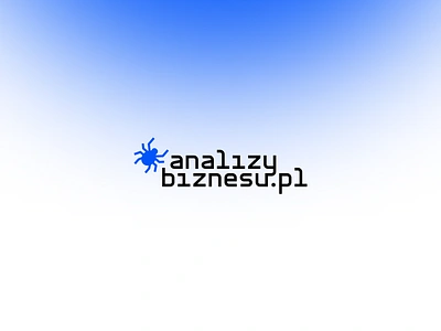 analizybiznesu.pl - Logo design blue data data analytics it logo logo design modern blue modern style ui