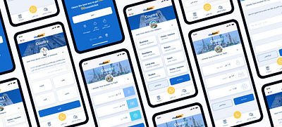 visa app animation branding graphic design ui ui ux ux web design