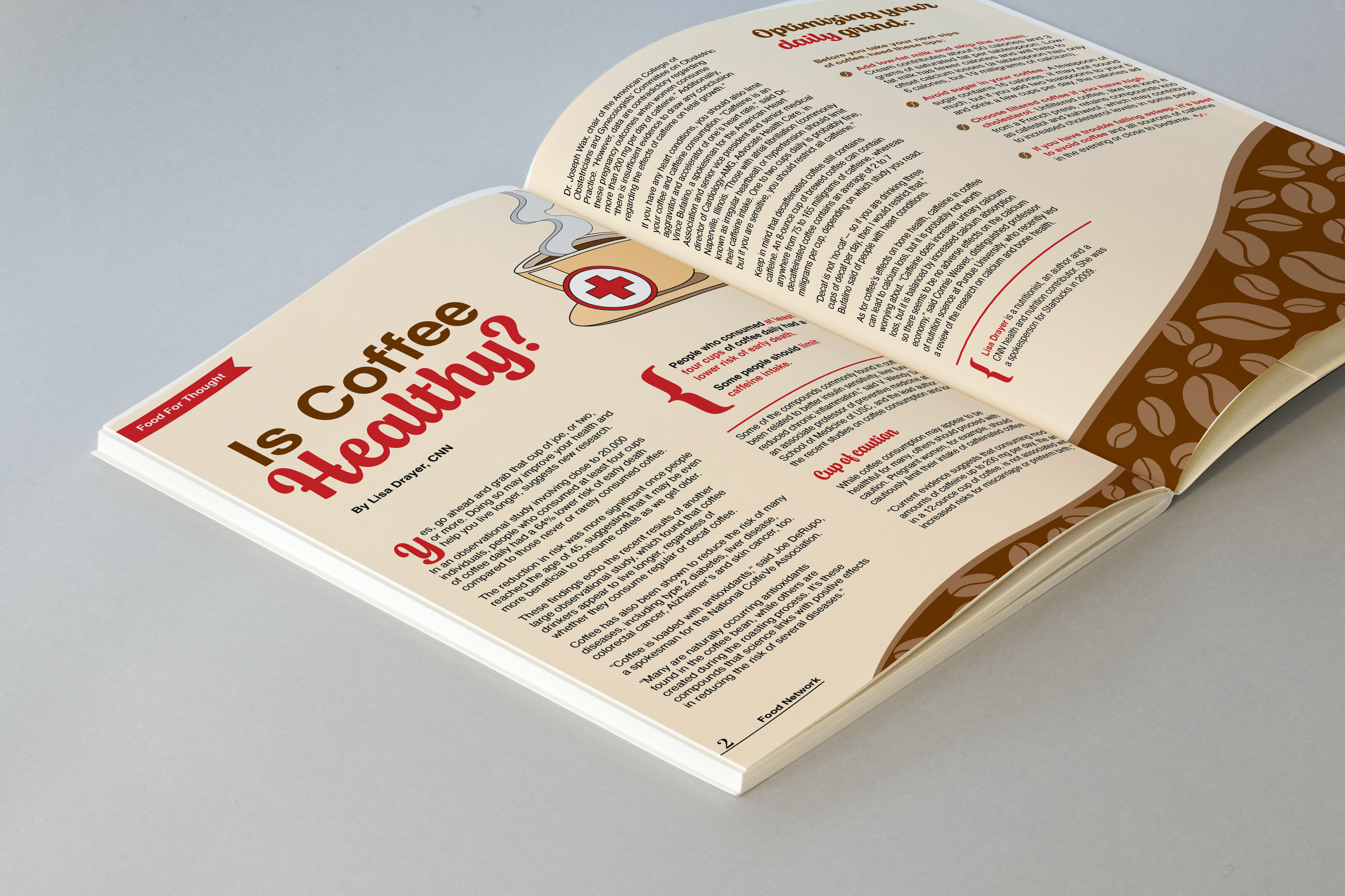 Food For Thought: Editorial Layouts editorialdesign graphic design illustrator indesign magazinelayout vectorart